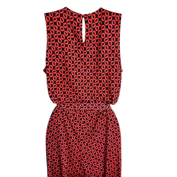 Nikki Nikki Poulos Surplice Wrap Front Wide Leg Jumpsuit  Size S  Jersey Knit - Picture 4 of 11